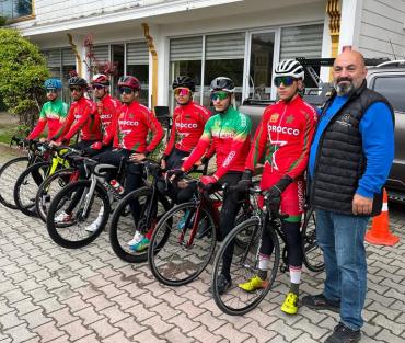 المنتخب الوطني المغربي للدراجات حاضر بطواف صقاريا بتركيا