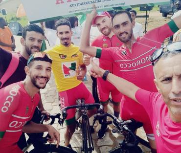 العرباوي يفوز بالمرحلة الرابعة لطواف الكاميرون والكورجي ينتزع القميص الأصفر