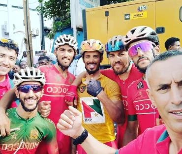 الدراج المغربي محسن الكورجي يفوز بالدورة 19 من طواف الكاميرون الدولي