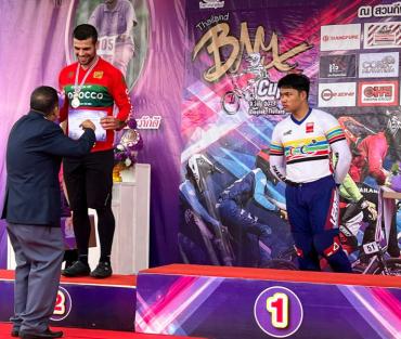 تألق المغربي نديم لغموشي في كأس التايلاند