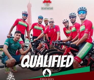الدراجة المغربية تتأهل لأولمبياد باريس 2024