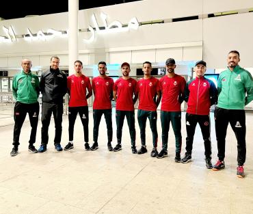 الدراجة المغربية بواغادوغو للمشاركة في طواف بوركينا فاصو الدولي