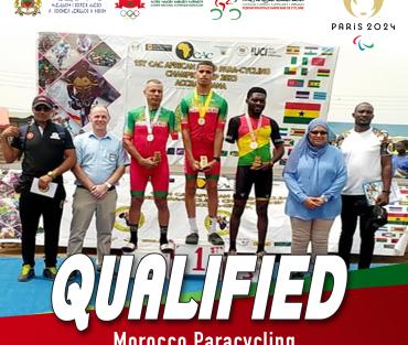 استحقاق آخر .. الدراجة المغربية تتأهل لدورة الألعاب البارالمبية باريس 2024
