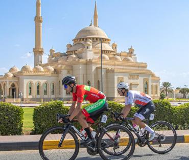 المغربي أسامة خافي ينهي طواف الشارقة ضمن العشرة الأوائل