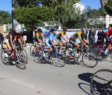  سباق جهوي  للدراجات بوزان بمناسبة اليوم الوطني للسلامة الطرقية