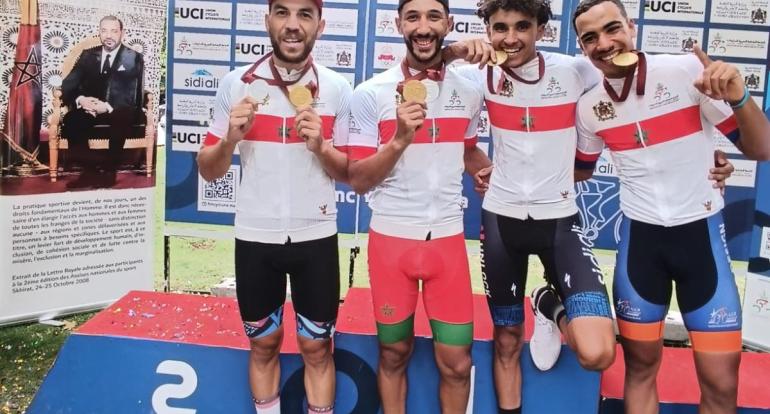 أشرف الدغمي يحافظ على لقب بطولة المغرب للدراجات على الطريق
