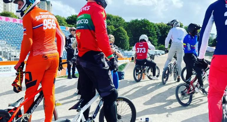 BMX: Nadim Laghmouchi sacré champion d'Afrique et qualifié pour les JO de Paris