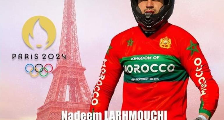 المغربي نديم لغموشي يتوج بطلا لإفريقيا في صنف (بي إم إكس) ويتأهل للألعاب الأولمبية باريس 2024